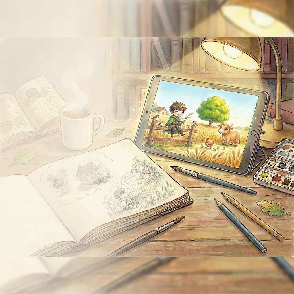 Magic Forest Background